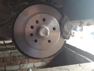 форд транзит замена задних тормозных дисков